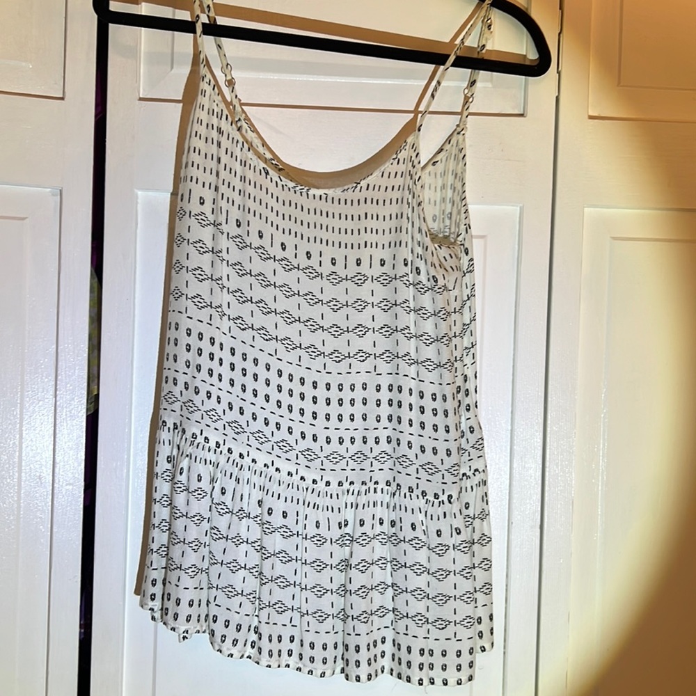 Cotton white tank top! Velvet by Graham & Spencer